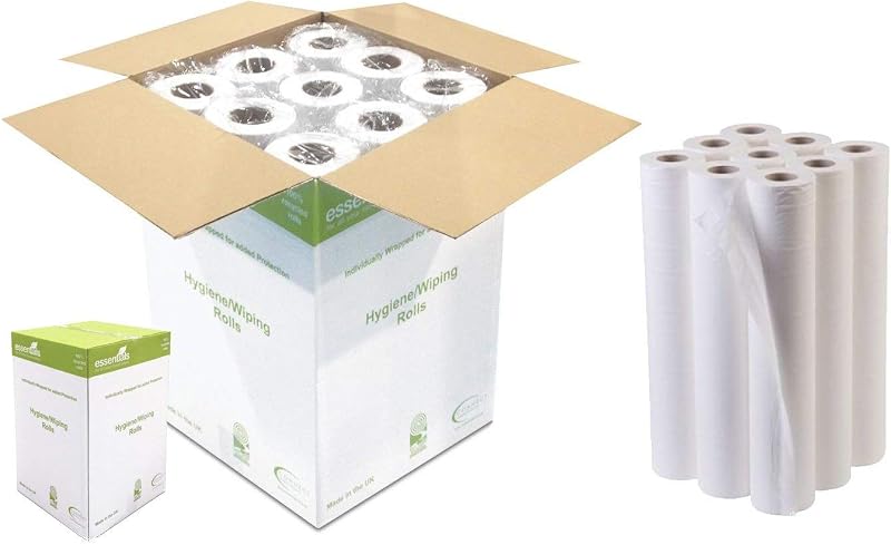 Essentials Hygiene Rolls 2-Ply 20" White Case of 9