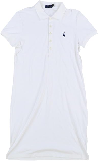 white polo dress