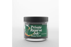 Private Reserve Ink, 60 ml Ink Bottle; Ebony Green