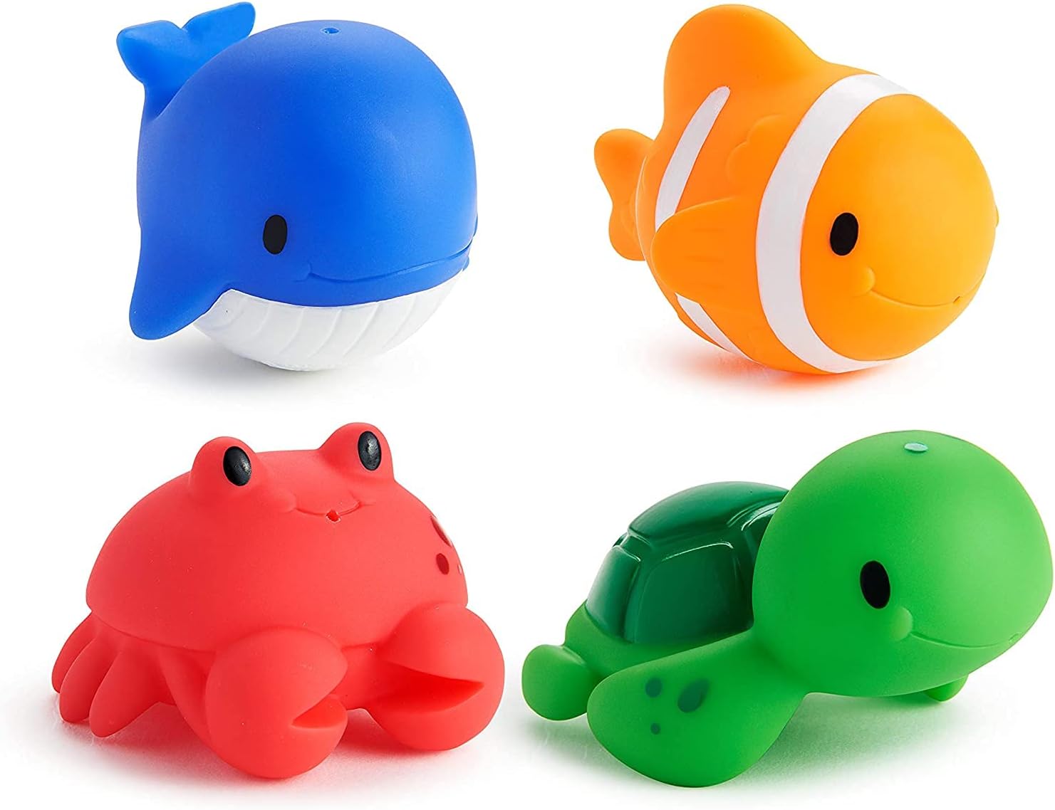 Amazon Munchkin マンチキン おふろおもちゃ ファイブ シー スクアーツ お風呂が水族館に早がわり バストイ お風呂用おもちゃ おもちゃ