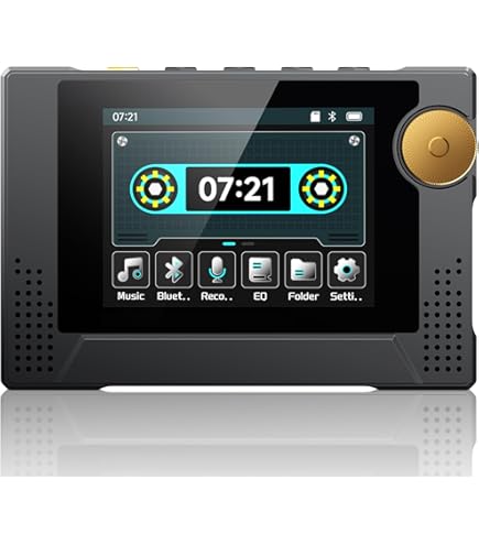 エフィかる♪ミュージック　Hi-Res AUDIO PLAYER 64GB Amazon.com: MP3 Player , Hi Res Player, Digital Music Player ポータブルプレーヤー