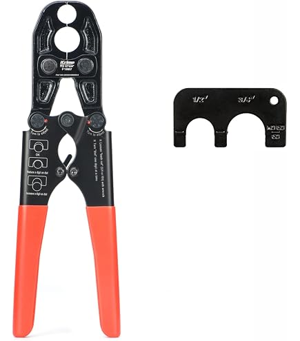 WHK PEX Crimping Tool Pex Crimper Clamp Cinch Tool to Crimp and Fasten Stainless