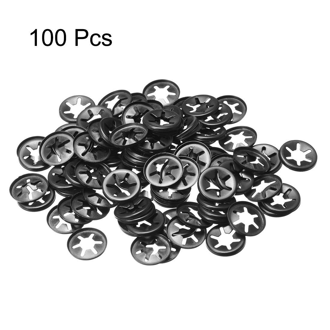 100 Pieces M6 Internal Tooth starlock Washer Pressure Washer Lock