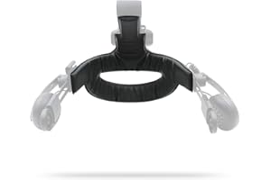 M AMVR AMVR PU Leather Sponge Cover Pad Head Strap Replacement Compatible for HTC Vive or Vive Pro Deluxe Audio Strap