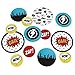 Big Dot of Happiness Bam Superhero - Baby Shower or Birthday Party Giant Circle Confetti - Party Decorations - Large Confetti 27 Count