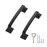 Ravinte 10PCS Pack Matte Black Kitchen Cabinet