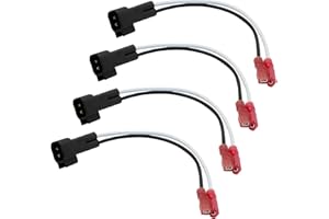 YYTQP 4 PCS Door Speaker Wiring Harness, 72-5600 Audio Speaker Wire Cable Compatible with Ford Focus Mercury Mazda Speakers Adapter Connector Adaptor Plug