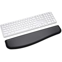 Kensington ErgoSoft Wrist Rest for Slim Keyboards, Black (K52800WW)