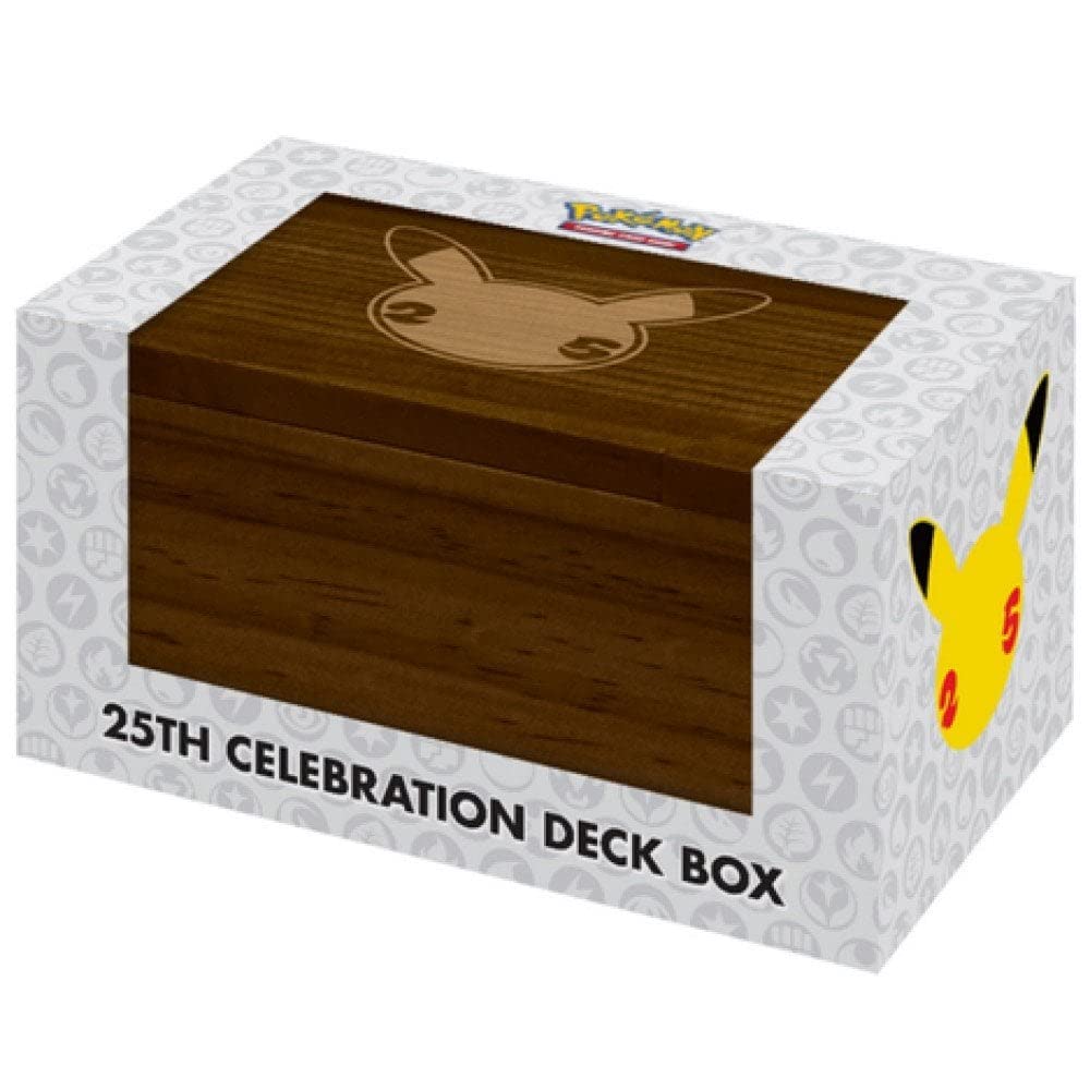 Ultra Pro 197542 Pokemon 25th Anniversary Deck Box, Multicoloured, 15775