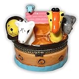 Noah's Noahs Ark Animals Elephant Trinket Box phb