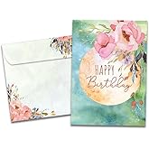 Tree-Free Greetings Christmas Cards And Envelopes, Holiday Card Set 5 X 7 Inch Blank Cards Box Set Of 10 Horsing Around Holiday Hb93243