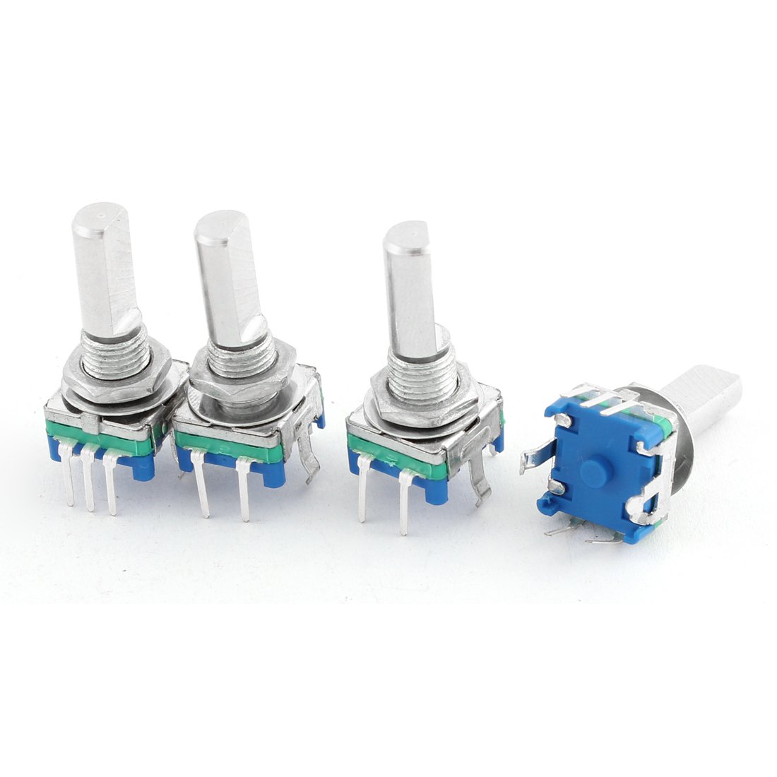 sourcing map 5 Terminals 20 Points 360 Degree Rotary Encoder 4 Pcs