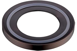 BESTILL Brass Bathroom Mounting Ring for Vessel Sink,Oil Rubbed Bronze/ORB