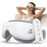 BOB AND BRAD Eye Massager with Remote Control FSA Eligible HSA - EyeOasis 2 Plus Eye Massager with Heat Compress - Electric Headache Massager with Heat for Migraines & Dry Eye Relief
