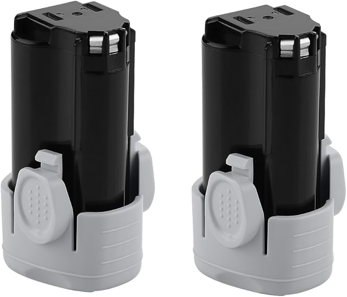 Energup 2Pack 2500mAh 12 Volt Lithium ion Replacement