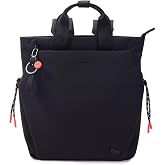 Hedgren Norio Womens Backpack, Secure, Spacious &amp; Customizable Interior | Two Open Pockets, Zip Compartment, Padded Tablet Sleeves. Expandable and Compressible Volume.
