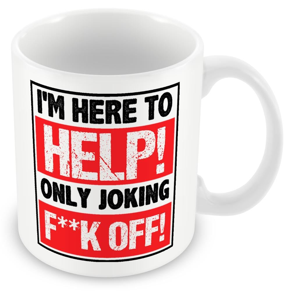 Funny Work Mug Gift – F**k Off