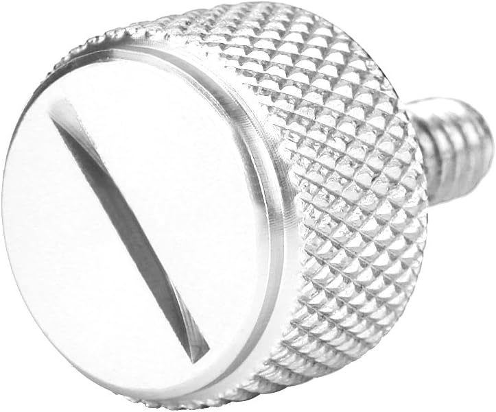 Anauto Motorcycle Seat Bolt Mounting Screws Anodized Aluminum 5 Colors for Harley Davidson 1996 & Late(silver)