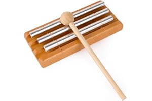 AKLOT Three Tone Trio Chime Bell for Prayer, Meditation & Yoga