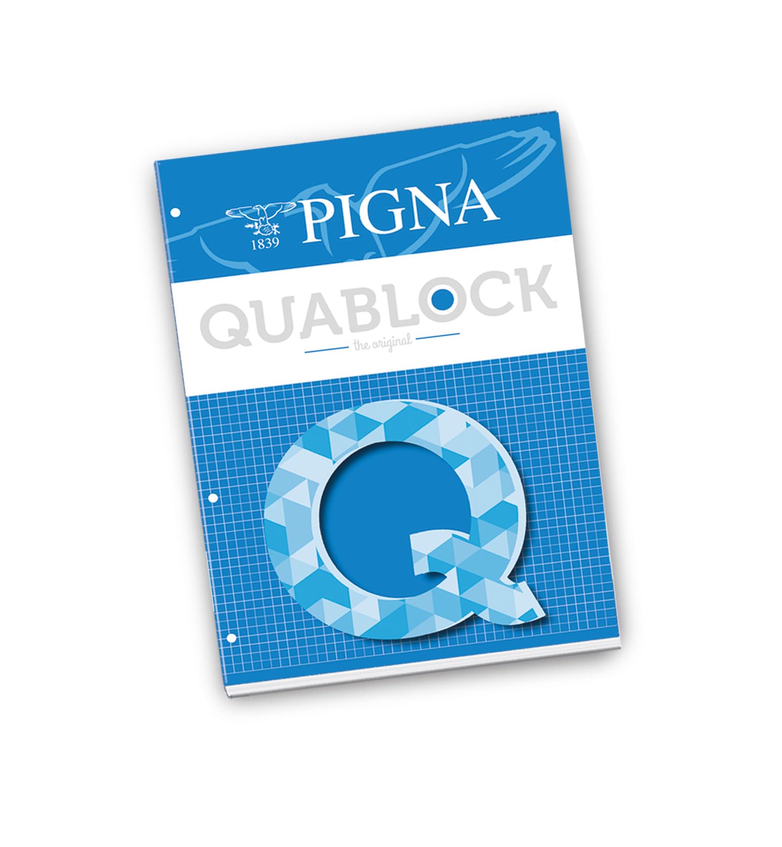 Pigna 00609775M Collated Block with 4 Holes A4 50 Sheets (Pack of 5)