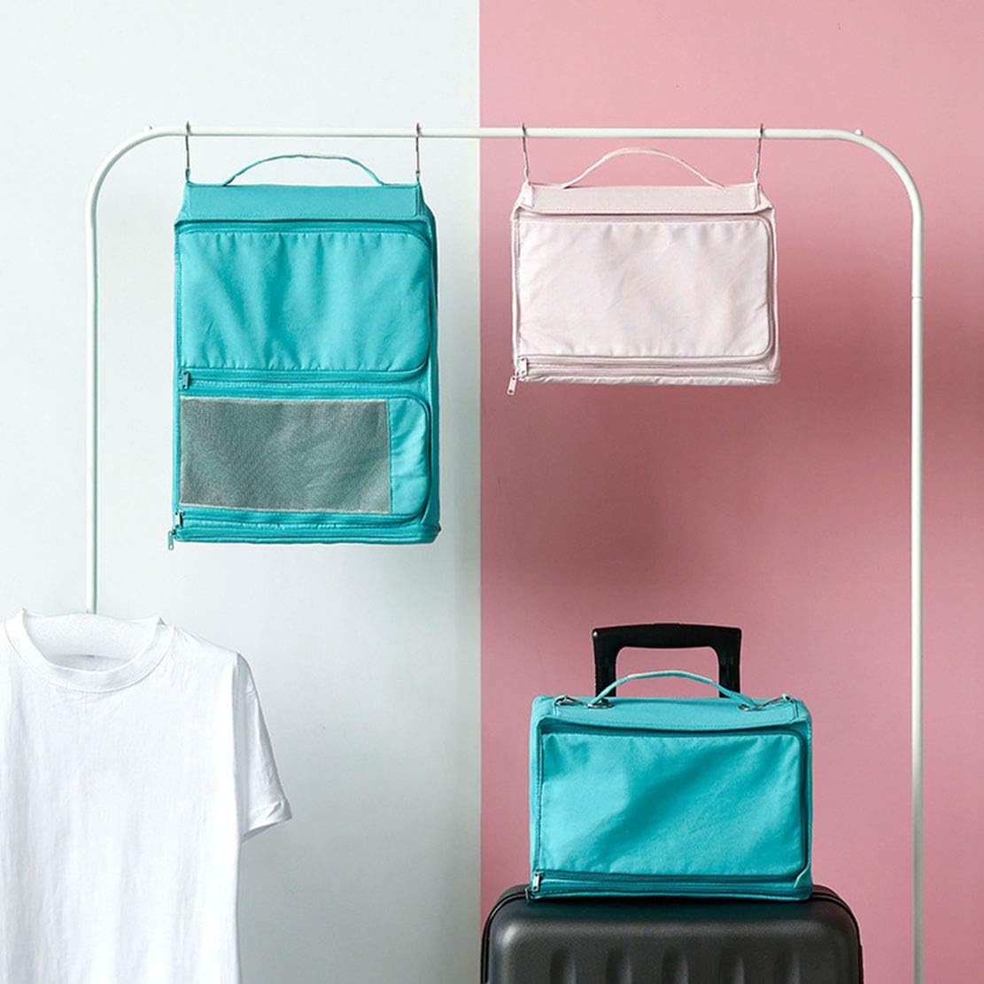 hanging packing cubes