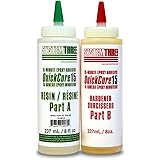 System Three 1010K14 Amber Quick Cure 15 Kit, 1 pint Bottle