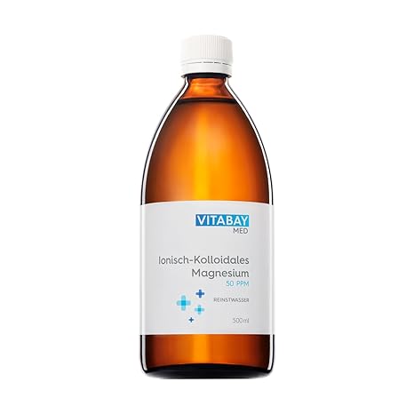 Kolloidales Magnesium 50 PPM - hoch konzentriert (Reinheitsstufe 99,99%) (500 ml)