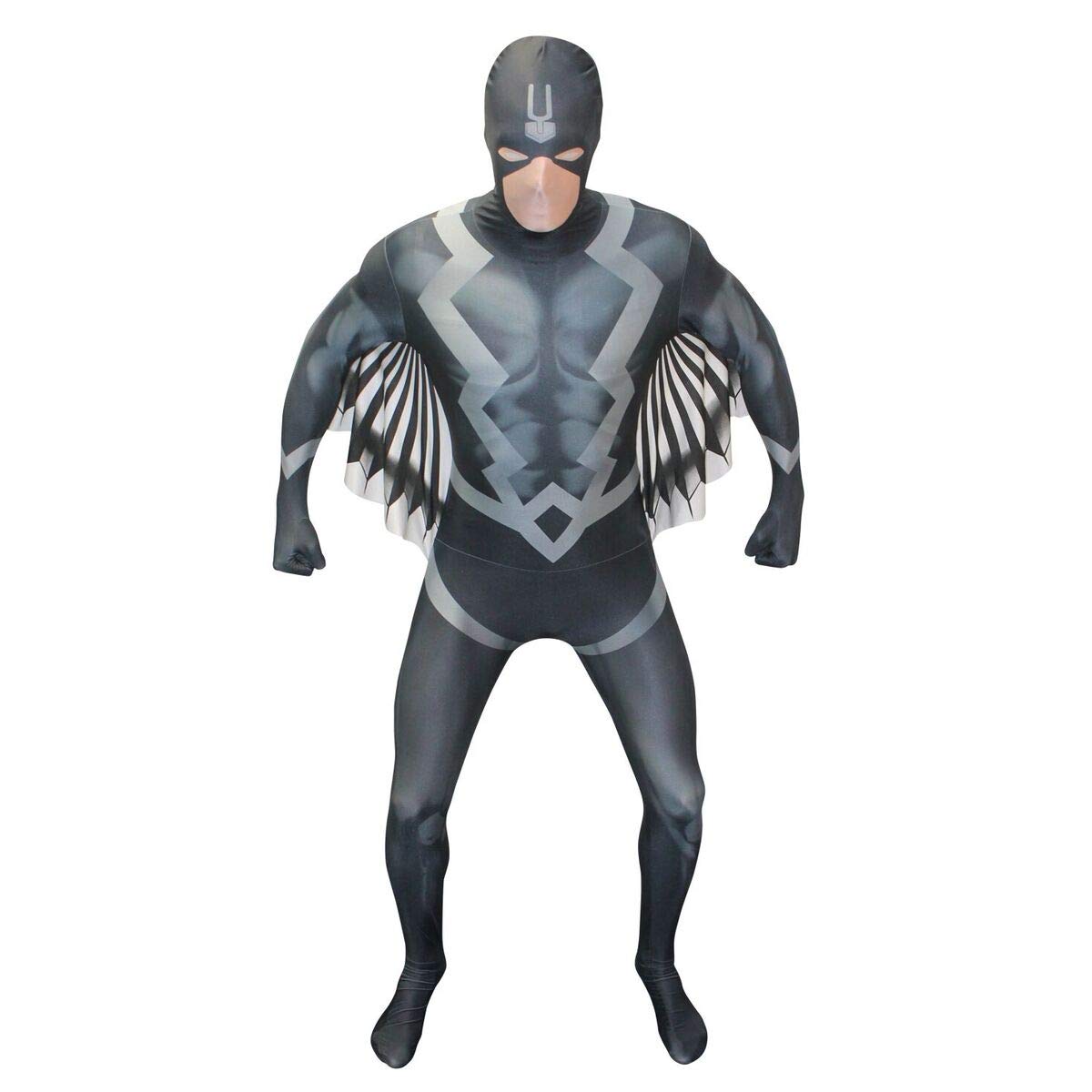 Morphsuits Black Bolt Adult Fancy Dress Costume (Large)