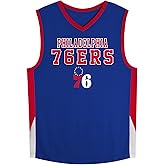 Outerstuff NBA Teams Youth Boys Knit Top Jersey T-Shirt with Team Logo (8-20)