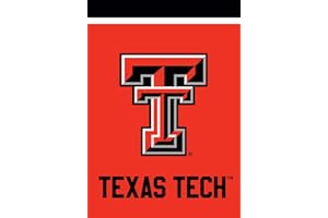 BRIARWOOD LANE Texas Tech Red Raiders Garden Flag NCAA Licensed 18" x 12.5"