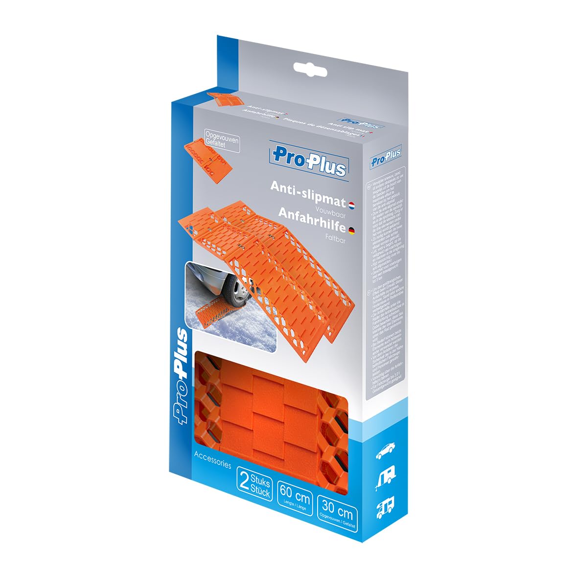 Set de 2 plaques de désenlisement pliables ProPlus 360835