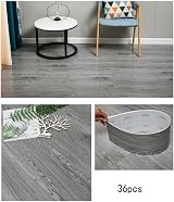 INMOZATA Grey Wood Self-Adhesive Floor Planks 36pcs 5.02㎡ 2mm Thick view 7
