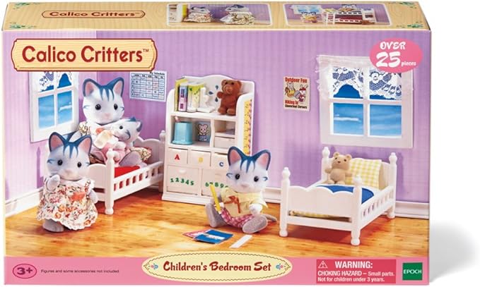 calico critters parents bedroom set