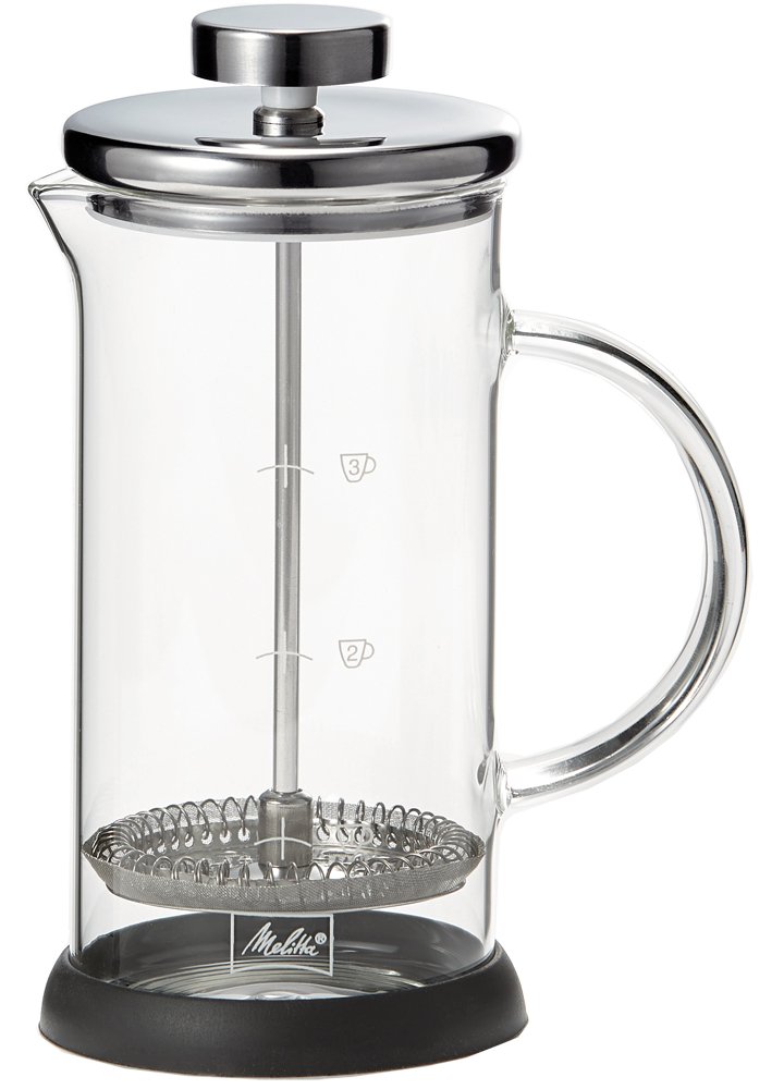French Press In Acciaio Inox - Caffettiera Per Caff&egrave; E T&egrave; Da 1000ml (8 Tazze)