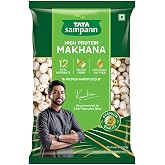 Tata Sampann High Protein Makhana (Foxnut) 200 g, Phool Makhana for Prasadam, Healthy Snacking, Fasting