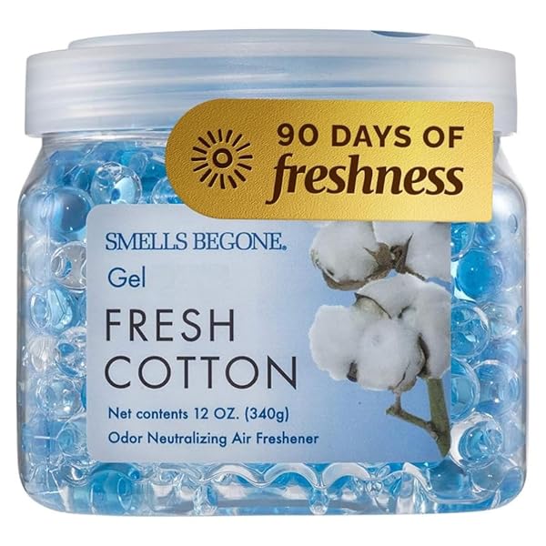 SMELLS BEGONE 12 OZ ODOR ELIMINATOR GEL –...