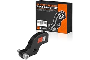 Rogierra EZ Shift Neutral Gear Assist Kit for Harley M8 Baggers and Softails，Effortless Neutral Every Time, Fits '17-Late Touring & '18-Late Softail(Black Anodized)