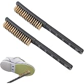 YKEBVPW 2Pcs Bowling Shoe Brush Accessories Kit Essential Bowling Supplies and Equipment for Men and Women Helps Improve Shoe Slide Protects Soles Remove