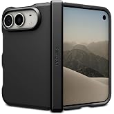 Spigen Tough Armor Pro MagFit for iPhone Duo Case, Black | Full Hinge Protection, Air Cushion Tech, Camera Plateau Protection, Compatible with MagSafe, Military Grade Drop Protection