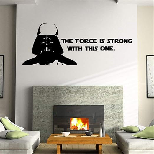 Amazon Com The Force Is Strong With This One Star Wars Quote