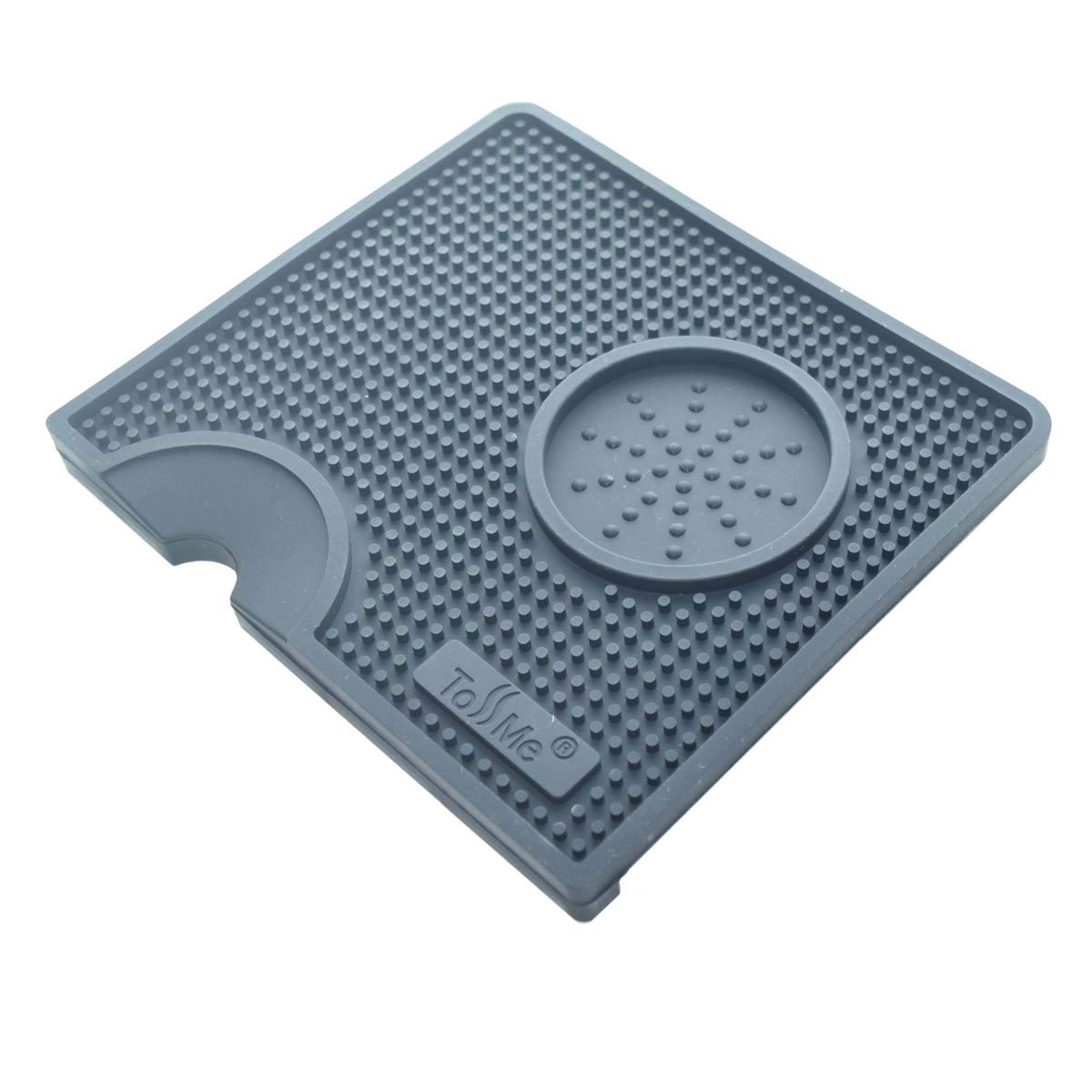 ToSSme Silicone Espresso Tamper Mat, Coffee Tamper Mat, TM-CO01 Black