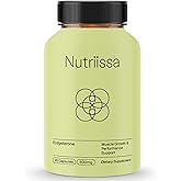 Nutriissa Ecdysterone 500 mg – Muscle Growth & Performance Support – EPEB Certified for Purity & Potency – 90 Vegan Capsules