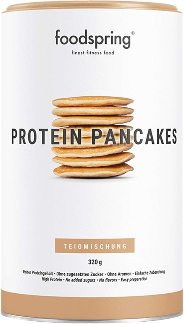 pancake foodspring proteici, 320g, 50% di proteine