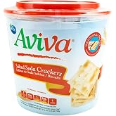 Aviva, Salted Soda Crackers, 24 Ounce