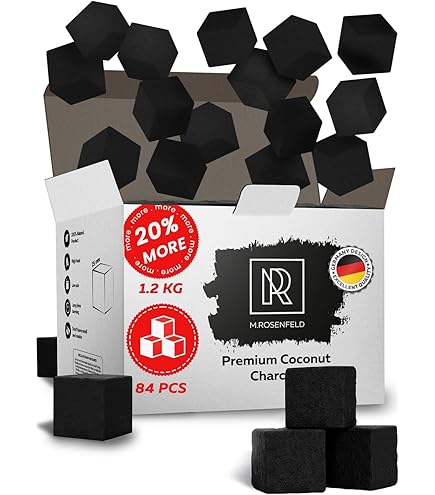 Amazon.com: Coco Buzz 2.0 72pcs (cubes) Hookah Charcoal