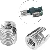 Hyuduo M4x8mm Self-Tapping Thread Inserts Kit M6.5 Outer Thread for Aluminum view 8
