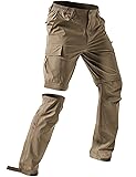 Moosehill Men's-Hiking-Pants Convertible Quick-Dry