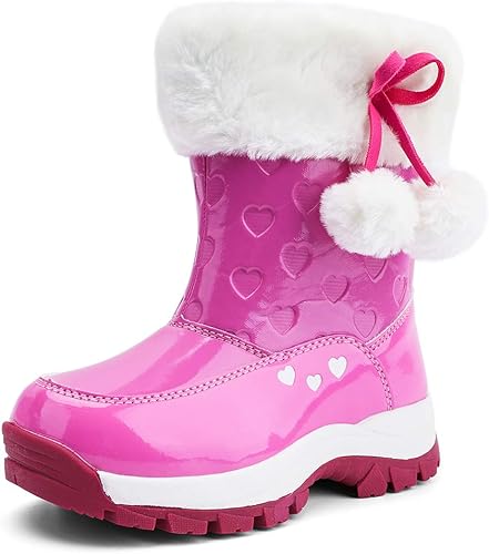 pink fur lined boots
