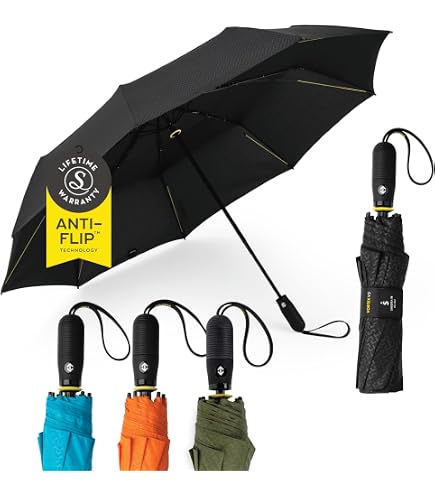 Amazon.com: DAVEK SOLO UMBRELLA (Classic Black) - Quality