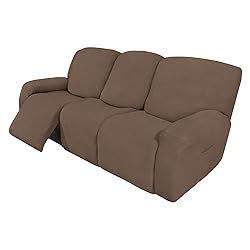 Easy-Going 8 Pieces Recliner Sofa Stretch Sofa